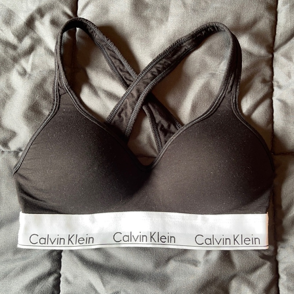 Calvin Klein Black sportsbra
